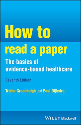 Book cover titled How to Read a Paper with blue background and yellow text.