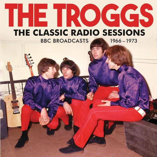 CD cover featuring The Troggs, a 1960s rock band, in matching jackets.