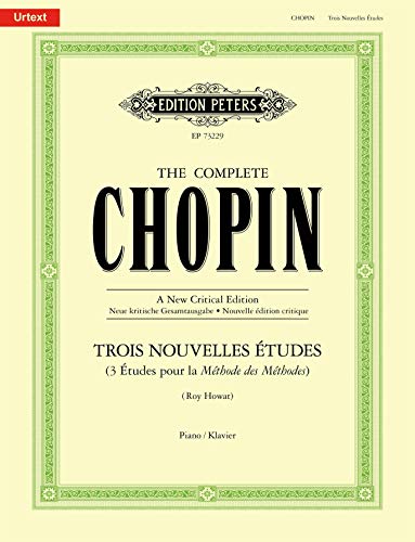 Sheet music cover for “The Complete Chopin” by Edition Peters.
