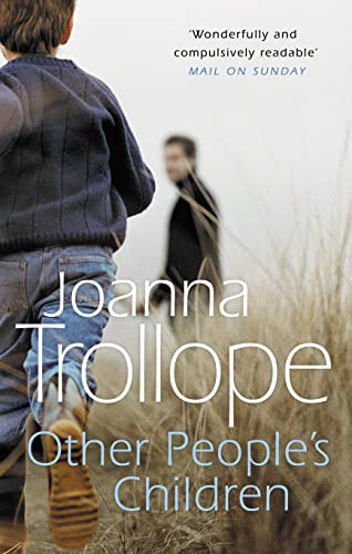 Book cover: a boy walking away from a blurred adult figure.