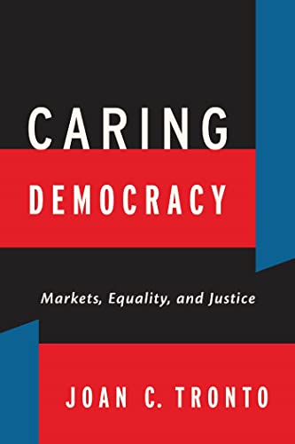 Book cover with black, red, and blue geometric blocks and white text.