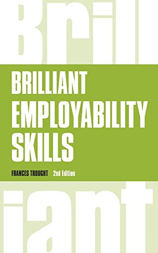 Book cover: "Brilliant Employability Skills" in white text on green and grey.