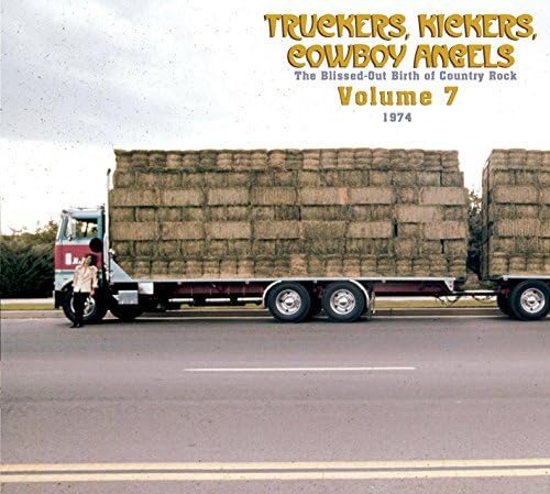 CD cover: a blue semi-truck hauling hay bales in a rural setting.