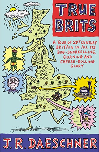 Book cover: cartoon map of Britain with quirky illustrated activities.