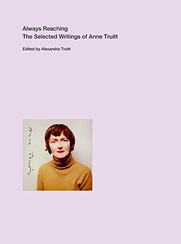 Book cover featuring a portrait of artist Anne Truitt in a sweater.