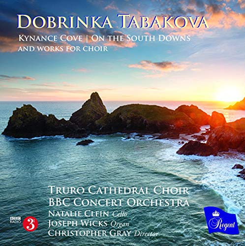 CD cover showing a sunset over a rocky coastline with text overlay.