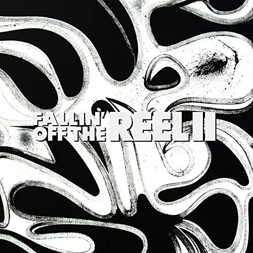 CD cover: black and white abstract design with bold text "Fallin' Off The Reel".