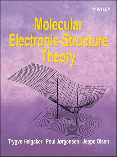Book cover for "Molecular Electronic-Structure Theory" with abstract grid graphic.