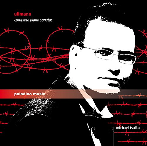 "CD cover featuring a man in glasses with red barbed wire design on black background."