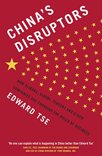 Red book cover with white text: “China’s Disruptors” and golden stars.