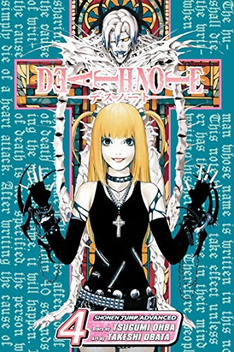 Misa Amane and Rem on the cover of Death Note volume 4 manga.
