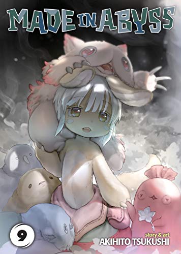 Manga book cover featuring a young girl with fluffy, pale creatures.