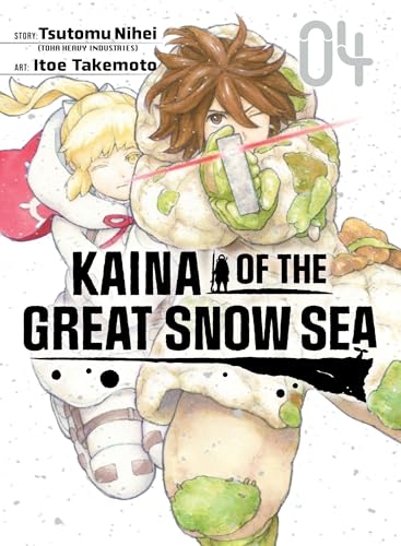 Manga book cover featuring two characters and snowy landscape elements.