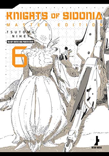 Knights of Sidonia Master Edition, Volume 6 cover with robot and figure.
