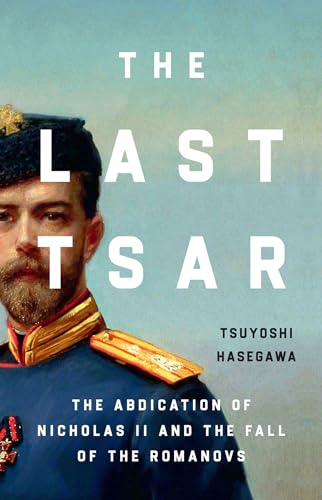 Book cover featuring a portrait of Tsar Nicholas II in military uniform.