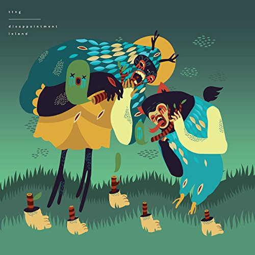 CD cover art: illustrated figures in vibrant colors, distressed expressions.