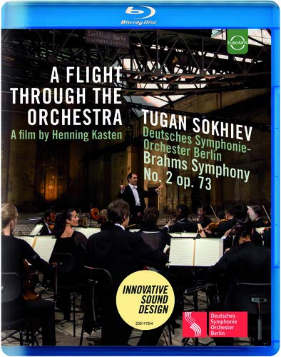 Blu-ray cover featuring conductor Tugan Sokhiev with an orchestra in a hall.