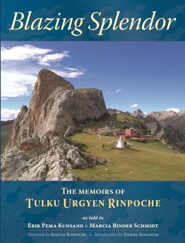 Book cover with a mountain landscape and title “Blazing Splendor.”