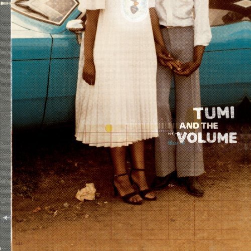 CD cover featuring two people in vintage clothing standing by a blue car.