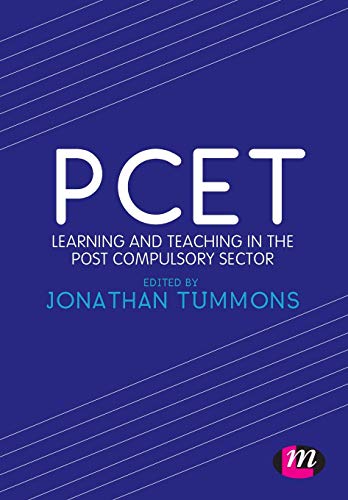 Book cover: "PCET: Learning and teaching in the post compulsory sector".