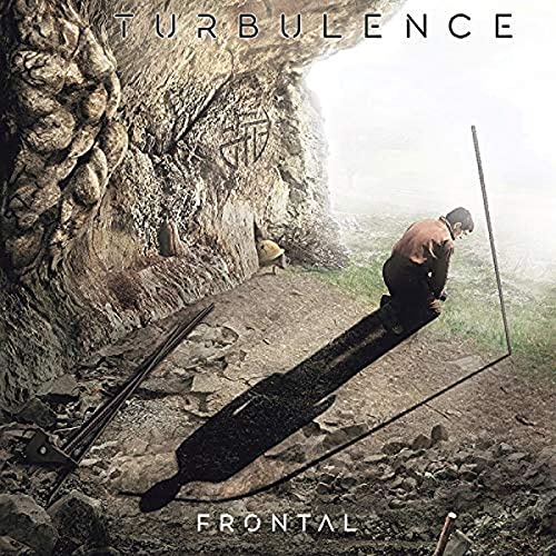 CD cover: man with a frame looking at a cave entrance.