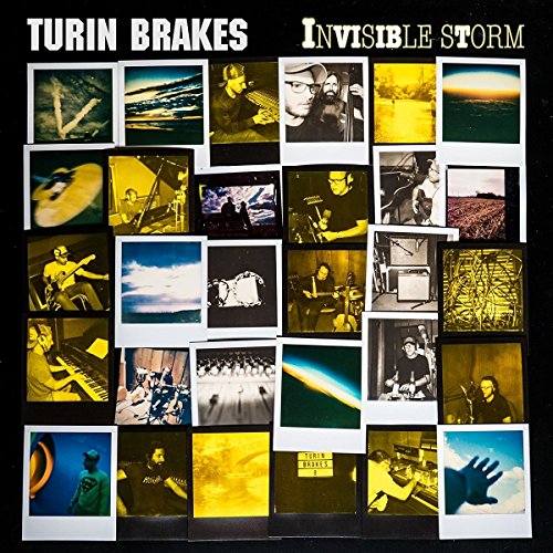 Turin Brakes “Invisible Storm” vinyl album cover with collage of photos.