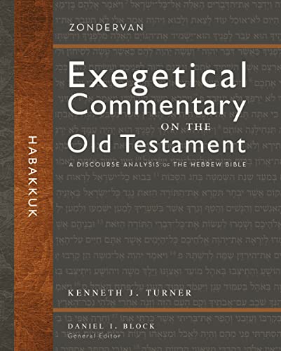 Book cover: "Habakkuk" commentary with dark gray and orange tones.