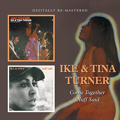 CD cover art featuring Ike and Tina Turner with two smaller album cover insets.