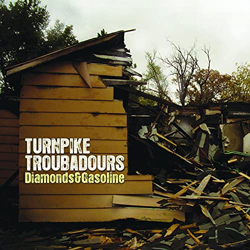 Turnpike Troubadours album cover: dilapidated wooden building with band name.