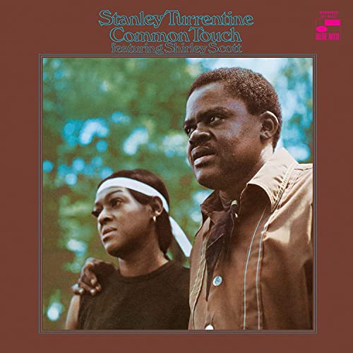 Vinyl album cover featuring a portrait of Stanley Turrentine and Shirley Scott outdoors.