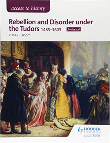 History textbook cover depicting Tudor era figures and a castle gateway.