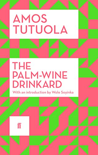 Book cover with pink and green geometric pattern, white text boxes, and author title.