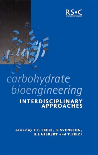 Book cover: “Carbohydrate Bioengineering” with molecular structure illustration.