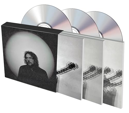 Jeff Tweedy "Twilight Override" 3-CD set with black and white cover art.