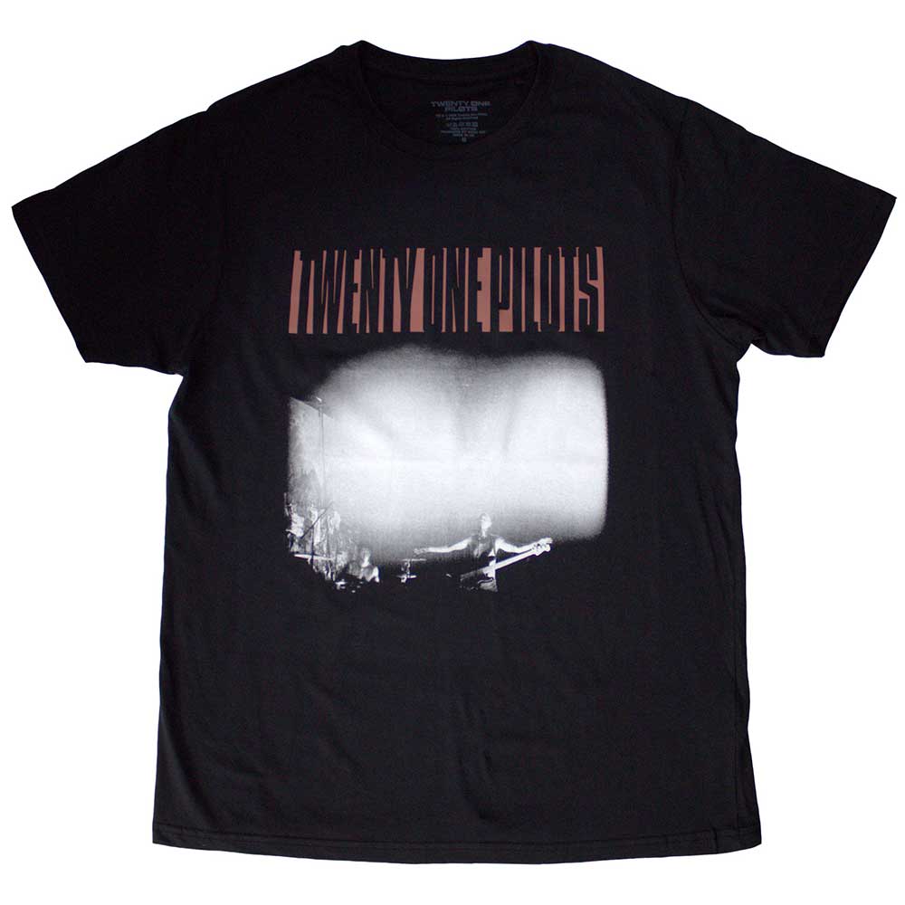 Unisex oversized t-shirt featuring Twenty One Pilots graphic design.