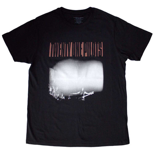 Unisex oversized t-shirt featuring Twenty One Pilots graphic design.