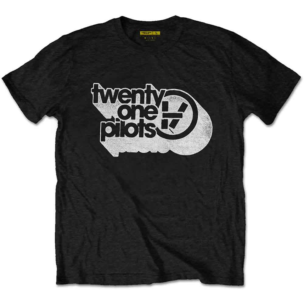 Vintage-style t-shirt featuring Twenty One Pilots' "Vessel" album artwork, size XXXL.