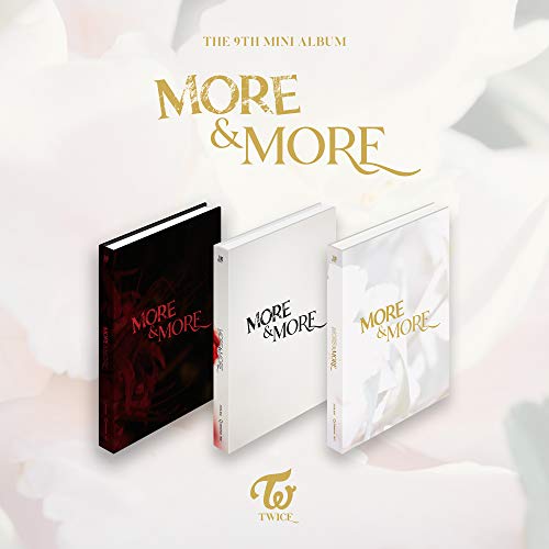Twice “More & More” CD album with three different cover variations.