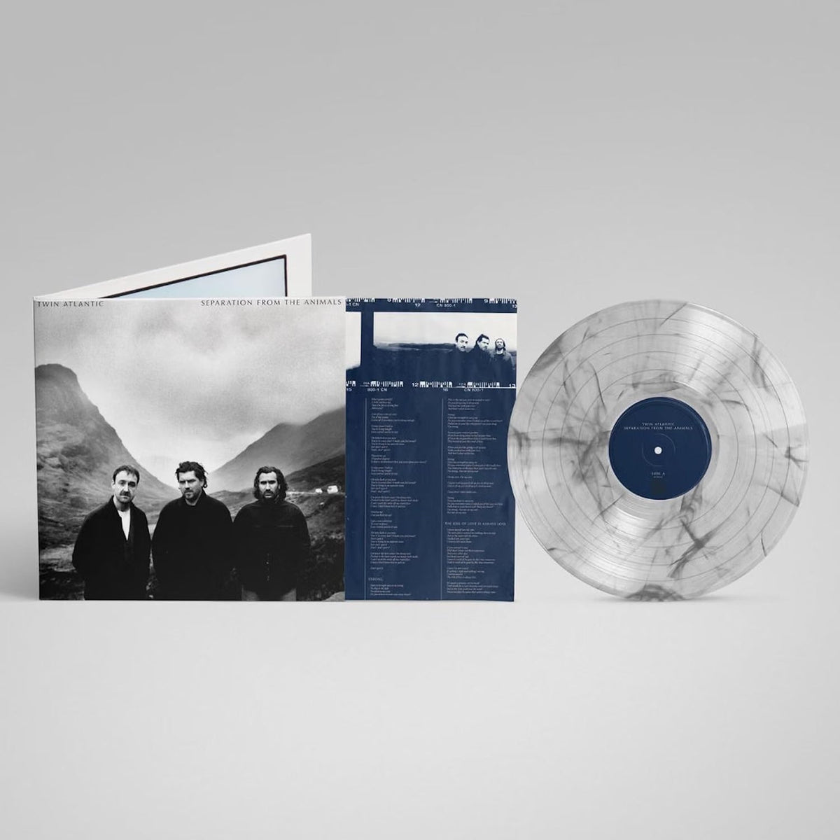 Twin Atlantic album "Separation From The Animals" vinyl record and cover art.