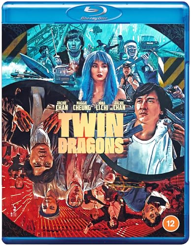 “Twin Dragons” Blu-ray cover featuring action poses and multiple character portraits.