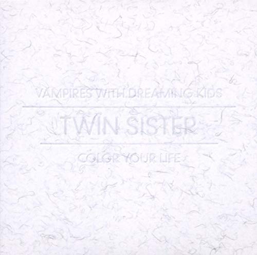 CD cover for Twin Sister’s “Color Your Life” with textured white background.