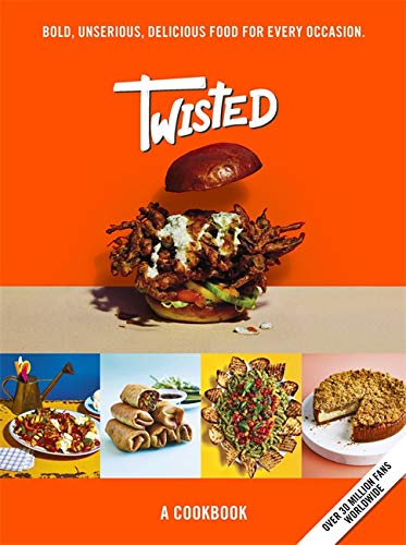 Cookbook cover with vibrant orange background and a stacked lobster roll image.