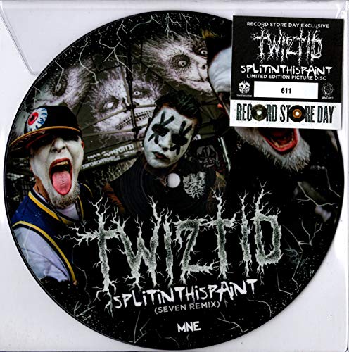 Vinyl record featuring the band Twiztid and horror-themed imagery.