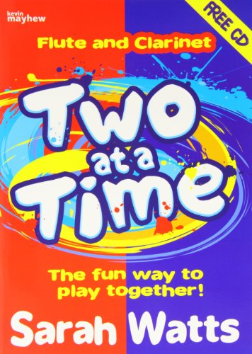 Book cover with colorful text reading “Two at a Time” and author’s name.