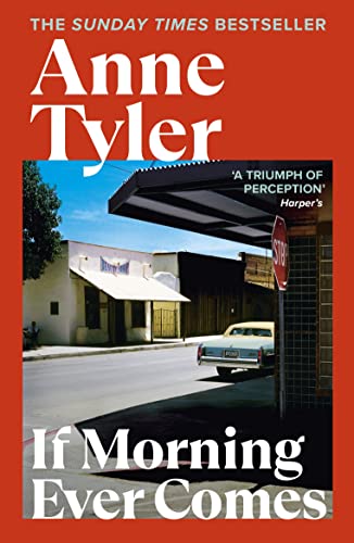 Book cover for "If Morning Ever Comes" by Anne Tyler, street scene.