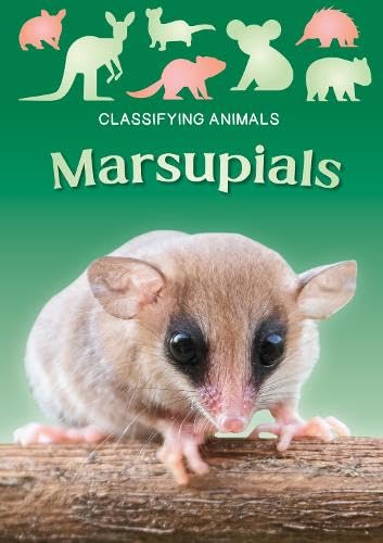 Book cover featuring marsupials, including a quoll and silhouettes.