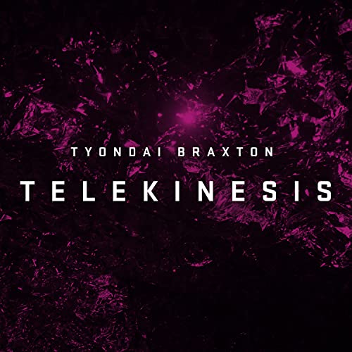 Album cover for Tyondai Braxton’s “Telekinesis” with abstract purple shards.
