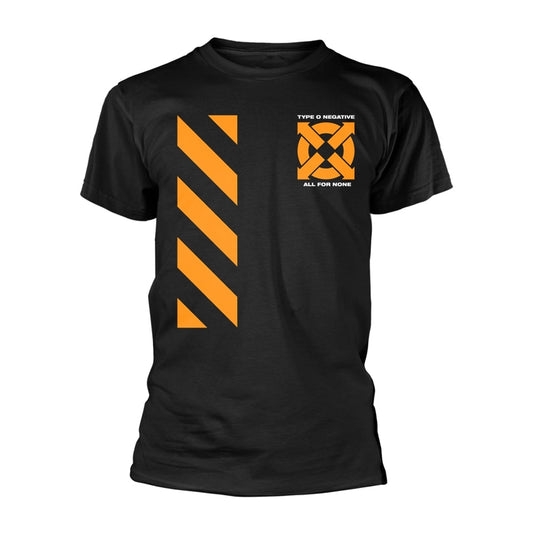 Black Type O Negative t-shirt with band logo and graphic design.