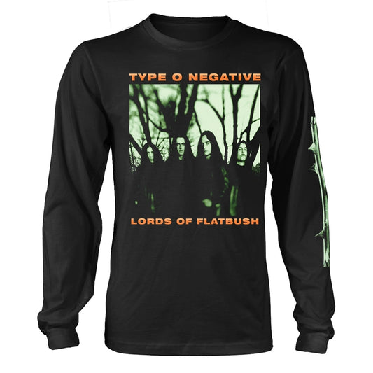 Black long-sleeve shirt with Type O Negative album art featuring a band photo.