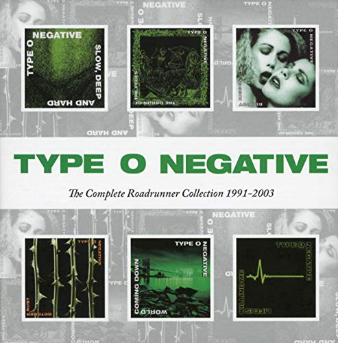 CD cover for Type O Negative’s “The Complete Roadrunner Collection,” dark imagery.